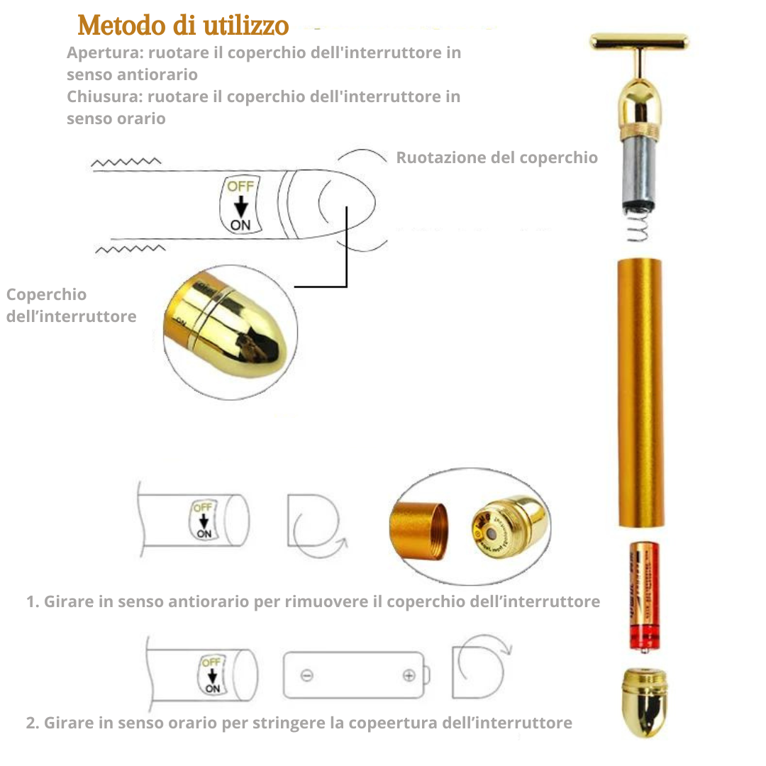 Energy 24K Gold : La Rivoluzione del Massaggio Viso