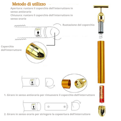 Energy 24K Gold : La Rivoluzione del Massaggio Viso