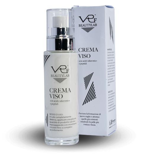 CREMA VISO specifica per Fili Tensori, con acido ialuronico e peptidi 50ml VRF BEAUTYLAB